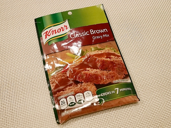 クノール クラシックブラウン グレイビーミックス グレイビーソース Knorr Classic Brown Gravyの口コミ