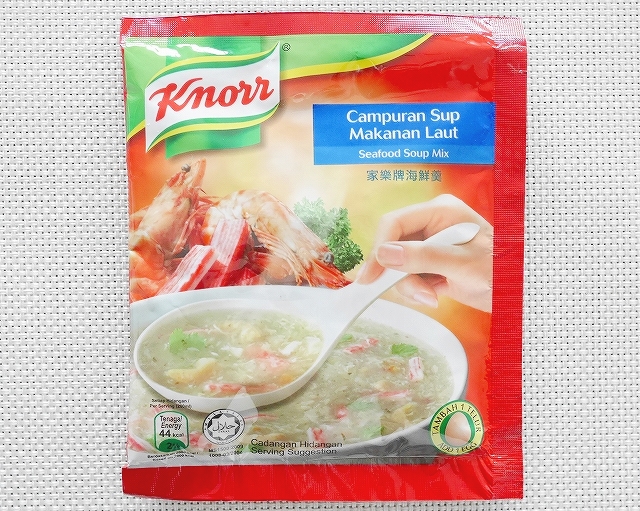 クノール　シーフードスープミックス　シーフードスープの素　Knorr Campuran Sup Makanan Lautの口コミ