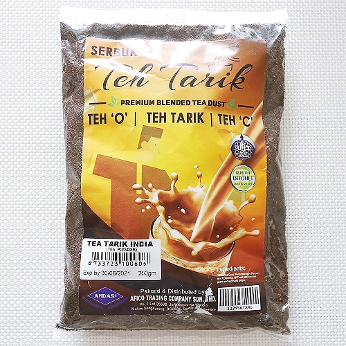 ANDAS SERBUK Teh Tarik　テ・タリ　ミルクティー用紅茶　茶葉　ダストティー　250gの口コミ