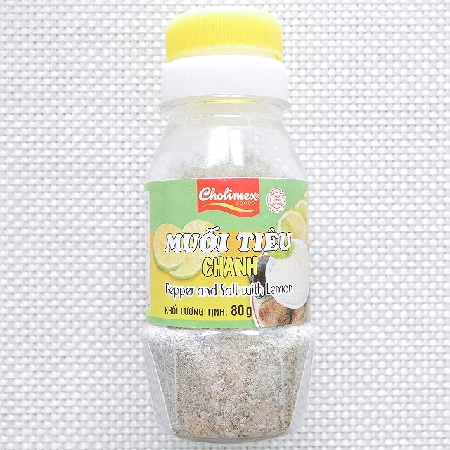 Cholimex　チョリメックス　レモン胡椒塩　レモン塩胡椒　ライム塩胡椒　Muoi Tieu Chanh　80gの口コミ