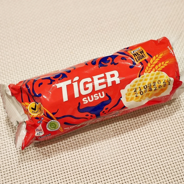 タイガービスケット　スス　ミルク　TIGER Biscuits SUSU Milk　75gの口コミ