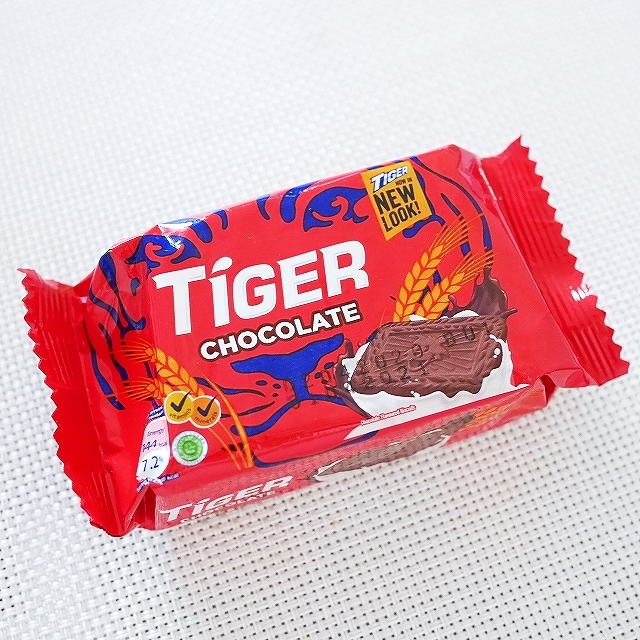 タイガービスケット　チョコレート味　TIGER Biscuits　60gの口コミ