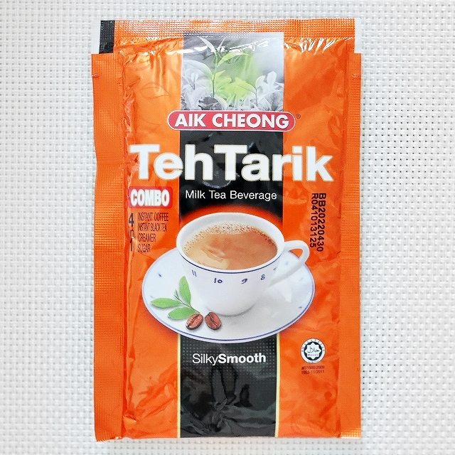 AIK CHEONG Teh Tarik COMBO Cham テタリ インスタントミルクティーホワイトコーヒーコンボの口コミ