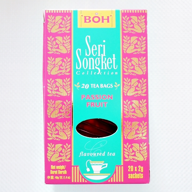 BOHティー　ボーティー　紅茶　Seri Songket　パッションフルーツ　ティーバッグ　20袋の口コミ