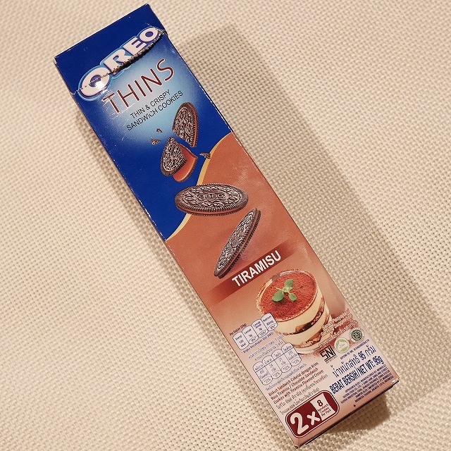 オレオ シンズ ティラミス クッキー OREO THINS TIRAMISU 95gの口コミ