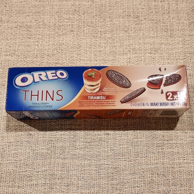 オレオ シンズ ティラミス クッキー OREO THINS TIRAMISU 95gの口コミ