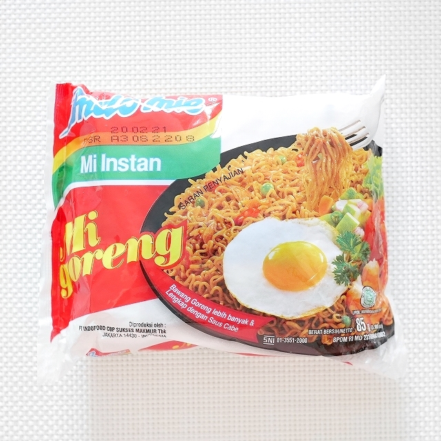 Indomie Mi goreng　インドミー　インスタントミーゴレン　インスタント麺の口コミ