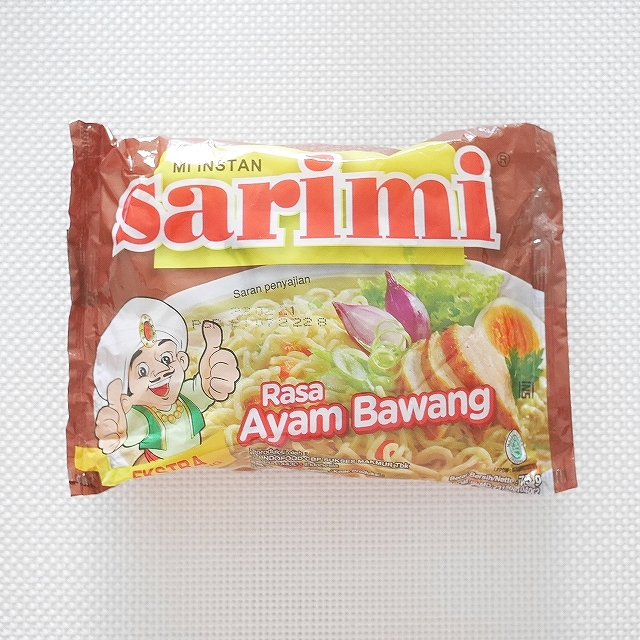 sarimi Rasa Ayam Bawang　サリミ　インスタント麺　アヤムバワン　鶏玉ねぎ味の口コミ