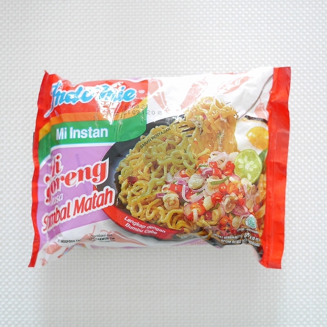 Indomie Mi goreng Sambal Matah　インドミー　インスタントミーゴレン　サンバルマタ味の口コミ