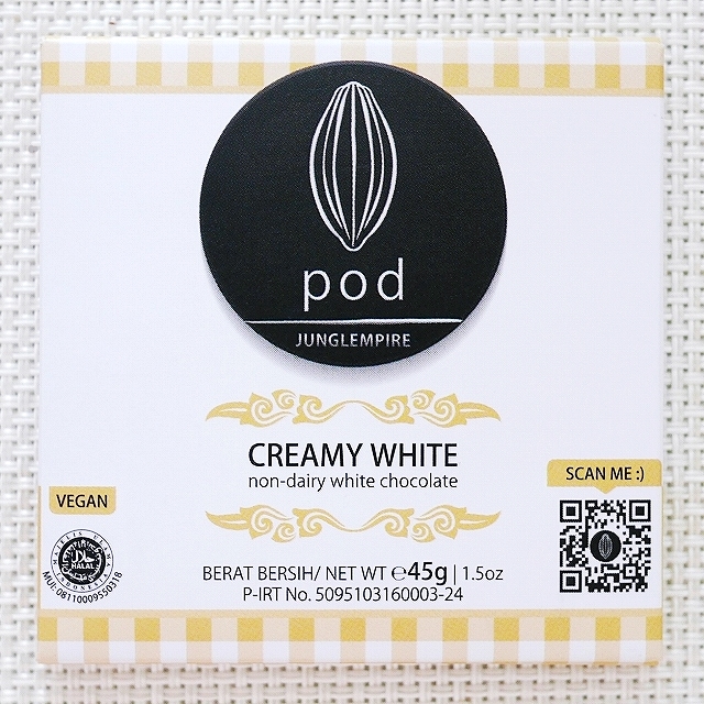 podチョコレート　クリーミーホワイト　ポッドチョコレート　CREAMY WHITE 45gの口コミ