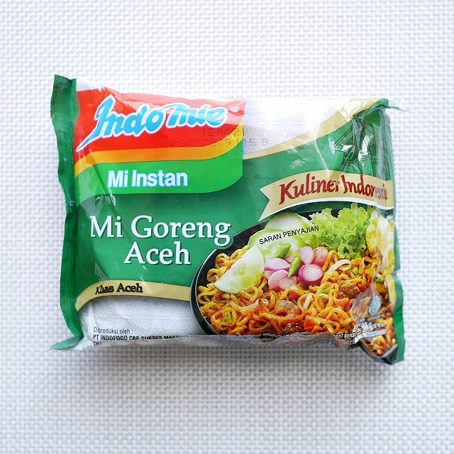 Indomie Mi Goreng Aceh　インドミー　インスタントミーゴレン　アチェの口コミ