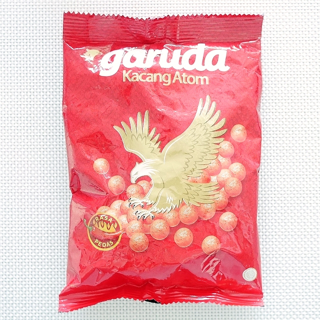 ガルーダ　カチャンアトム　豆菓子　garuda Kacang Atom RASA PEDAS 100gの口コミ