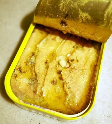 saupiquet いわし缶詰 レモンバジル Filets de Sardines CITRON BASILICの口コミ