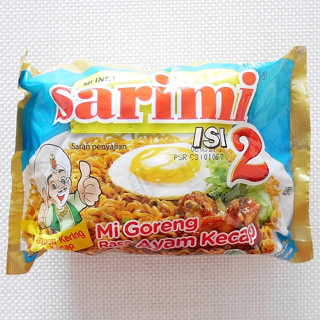 sarimi ISI2 Ayam Kecap　サリミ　ミーゴレン　インスタント麺　アヤムケチャップ　鶏肉醤油煮込み　2食の口コミ