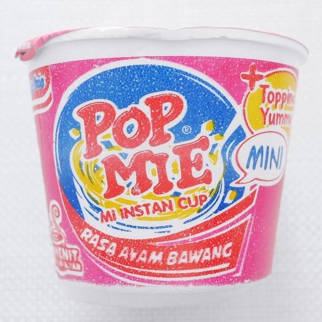 Indomie インドミー POP MIE RASA AYAM BAWANG ポップミーミニインスタントカップ麺 鶏ネギの口コミ