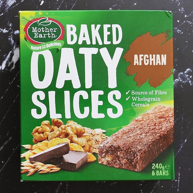 Mother Earth BAKED OATY SLICES AFGHAN マザーアース　ベイクドオーティスライス　6本の口コミ