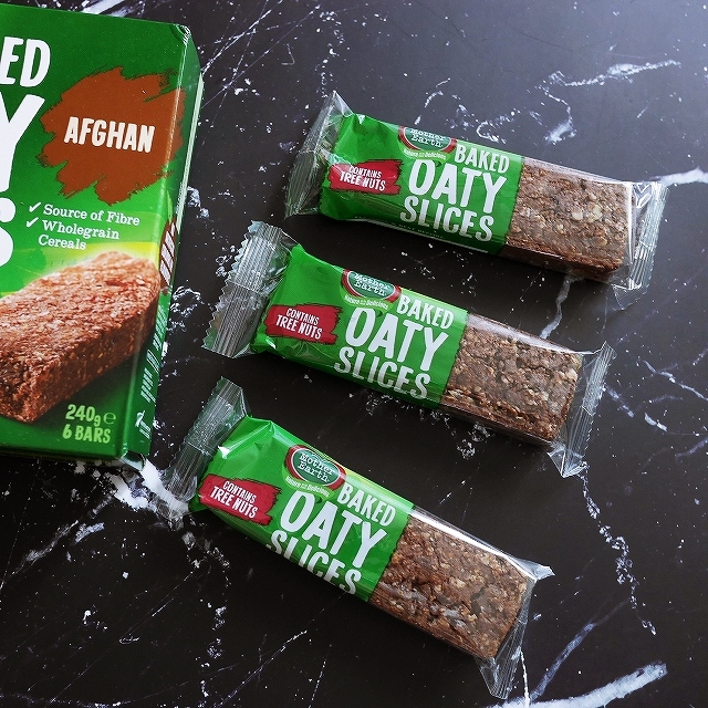 Mother Earth BAKED OATY SLICES AFGHAN マザーアース　ベイクドオーティスライス　6本の口コミ