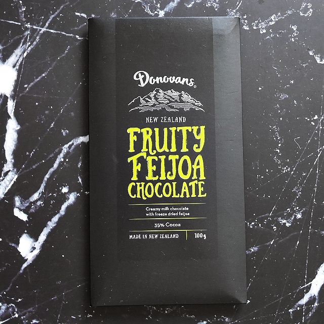 Donovans ドノヴァンズ　フルーティーフェイジョアチョコレート　FRUITY FEIJOA CHOCOLATEの口コミ