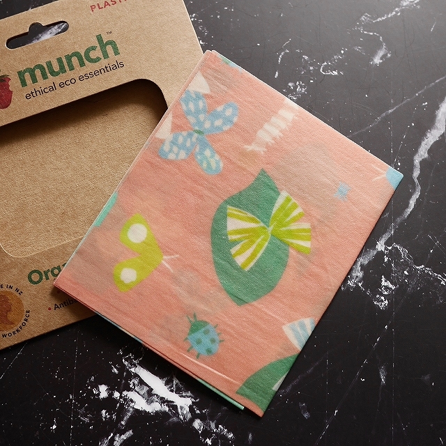 munch オーガニックフードラップ　エコラップ　ミディアム　Organic food wrapsの口コミ