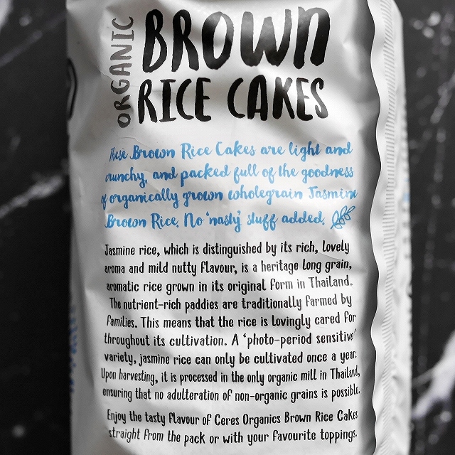 Ceres Organics BROWN RICE CAKES セレスオーガニクス　ブラウンライスケーキ　オリジナルの口コミ