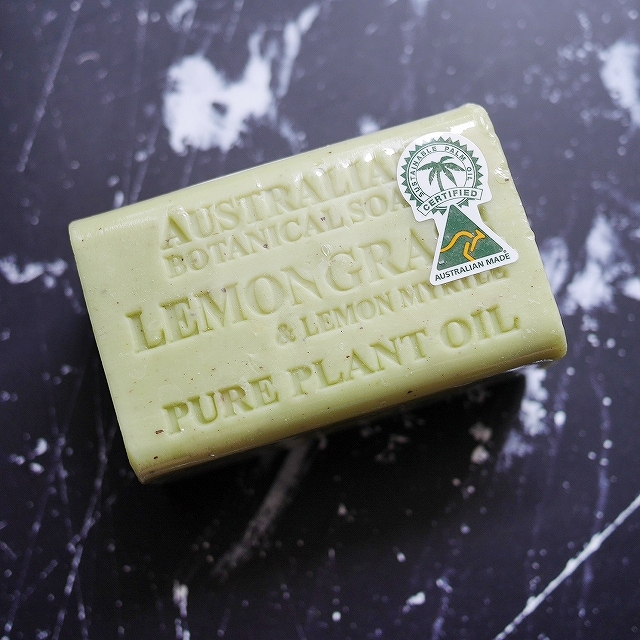 オーストラリアンボタニカルソープ　レモングラス＆レモンマートル　Australian Botanical Soapの口コミ