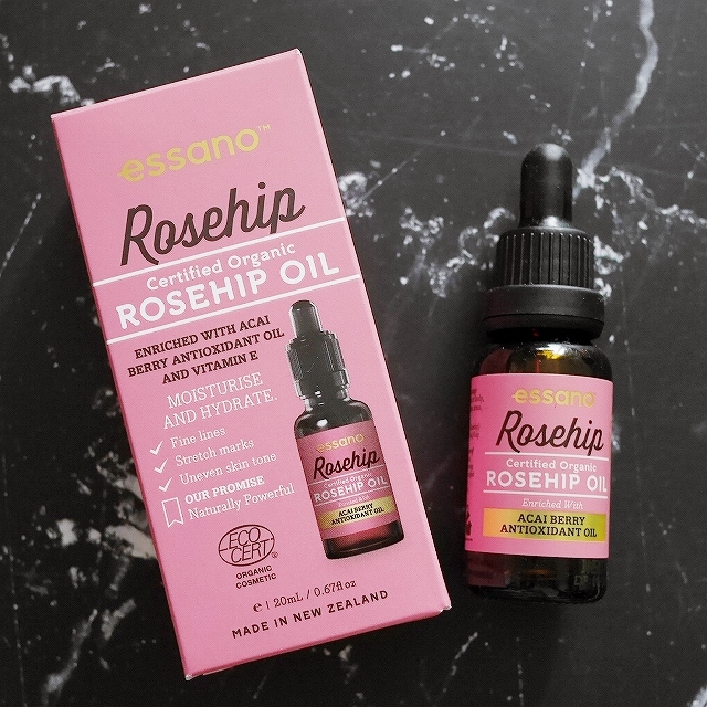 エッサーノ　ローズヒップオイル　サーティファイドオーガニック　essano ROSEHIP OIL 20mlの口コミ