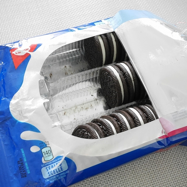 オレオダブルスタッフ　クリーム２倍　Double Stuf OREO 261gの口コミ