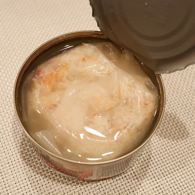CLOVER LEAF CRABMEAT with 15% LEG MEAT　クローバーリーフ　クラブミート　カニ缶の口コミ