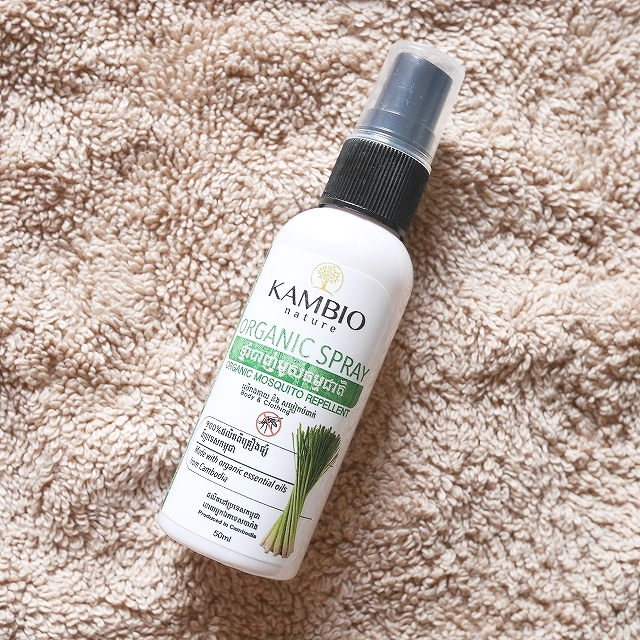 KAMBIO nature オーガニックスプレー 虫よけスプレー MOSQUITO REPELLENT 50mlの口コミ