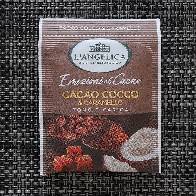 L'angelica Tisana cacao cocco e caramello Review