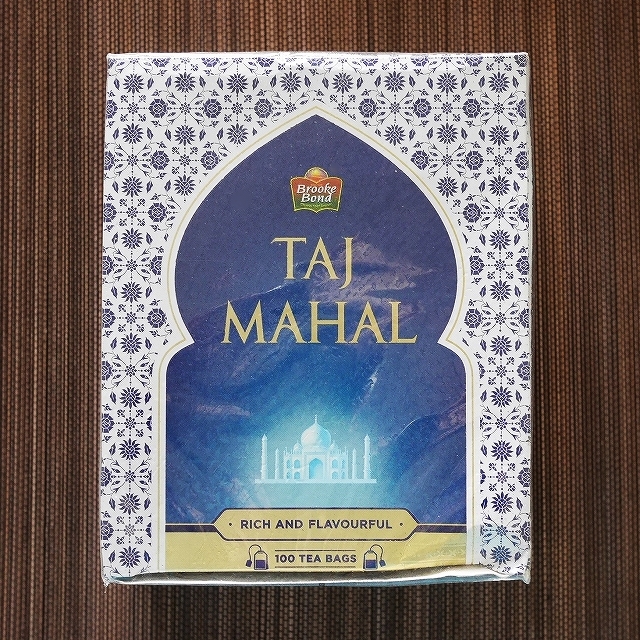 ブルックボンド　タージマハールティー　紅茶　ティーバッグ　100袋　Brooke Bond TAJ MAHAL TEAの口コミ