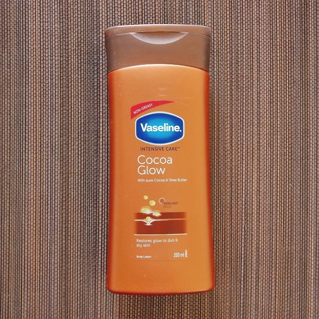 ヴァセリン　ココアグロウ　ボディローション　Vaseline Cocoa Glow 200mlの口コミ