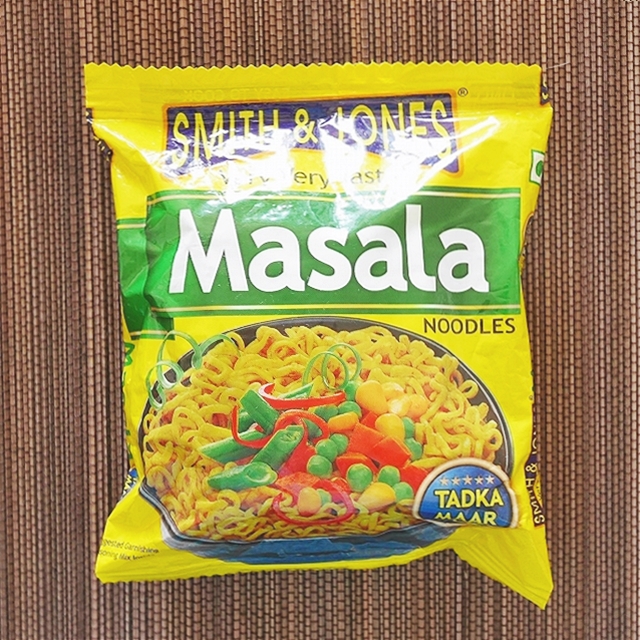 SMITH & JONES Masala NOODLES　スミス＆ジョーンズ　マサラヌードル　60gの口コミ