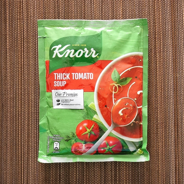 Knorr Thick Tomato Soup　クノール　シックトマトスープの素（濃厚トマトスープ）の口コミ