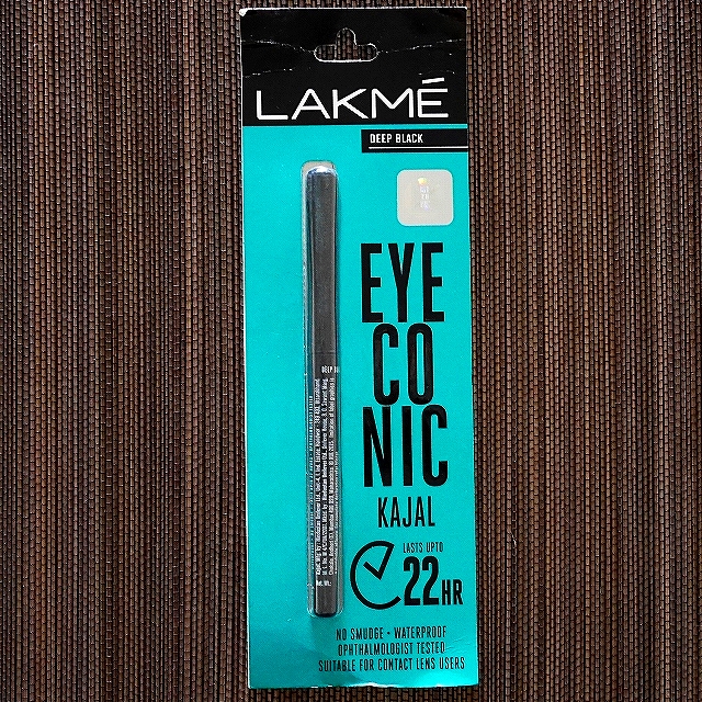 Lakme DEEP BLACK EYECONIC KAJAL 22HR ラクメ　ディープブラック　アイコニックカジャルの口コミ