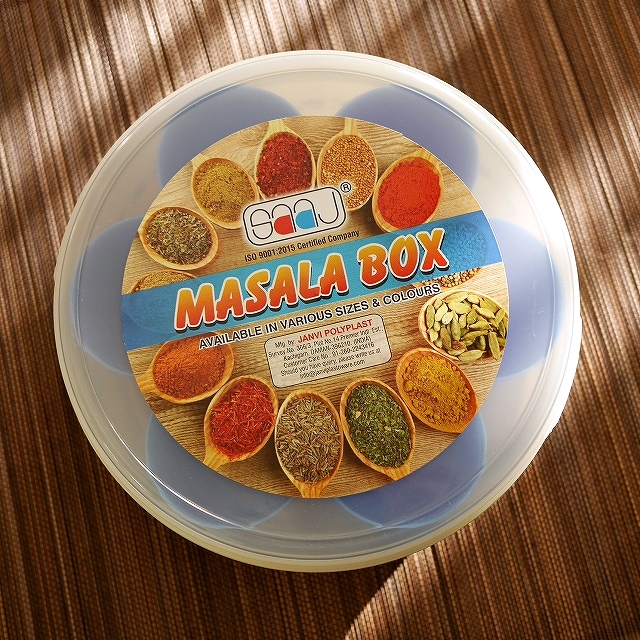 Saaj Masala Box MASALA CONTAINER SMALL　サージ　プラスチックマサラボックスの口コミ