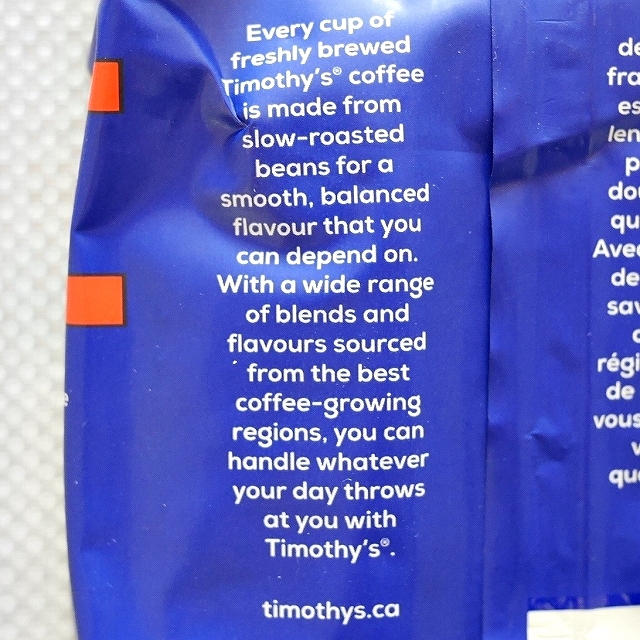 ティモシーズ　コロンビアンエクセレンシア　ミディアム　コーヒー粉　Timothy's World Coffeeの口コミ