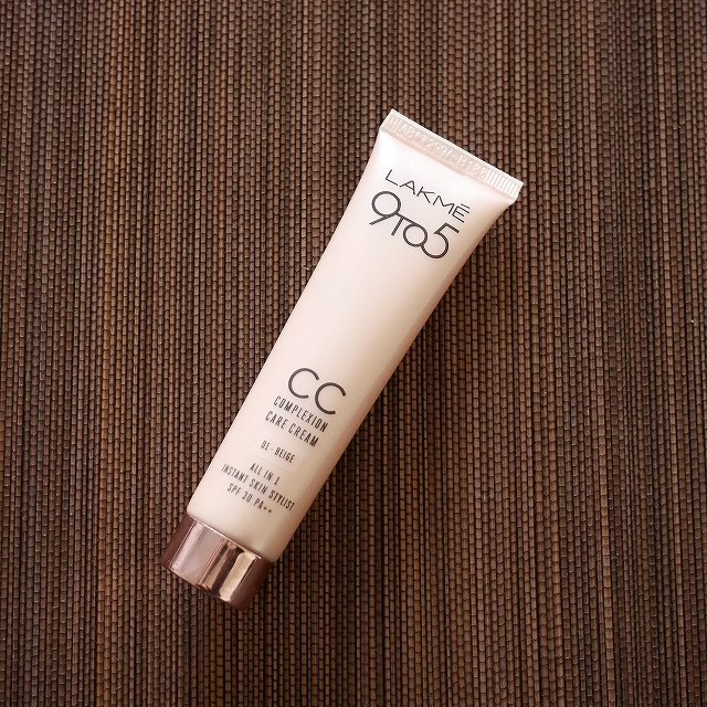 Lakme 9 to 5 CC Complexion Care Cream 01　ラクメ　CCクリーム　ベージュの口コミ