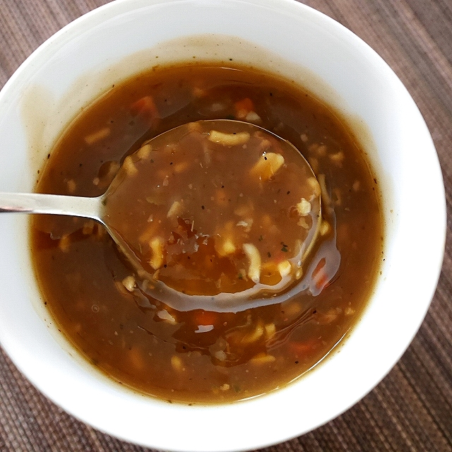 Knorr Hot & Sour Vegetable Soup　クノール　ホット＆サワーベジタブルスープの素の口コミ