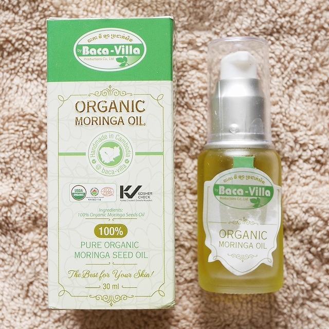 Baca-Villa オーガニックモリンガオイル 30ml ORGANIC MORINGA OILの口コミ
