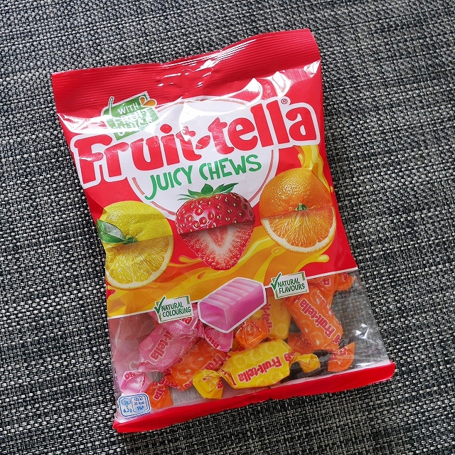 フルーツテラ　ジューシーチューズ　ソフトキャンディー　アソート　Fruit-tella JUICY CHEWSの口コミ