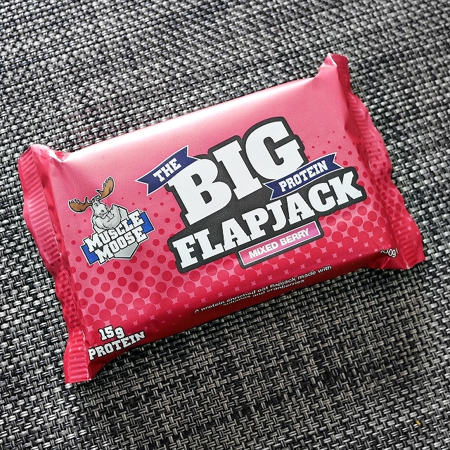 マッスルムース　ビッグプロテインフラップジャック　ミックスベリー　Muscle Moose Big Flapjackの口コミ