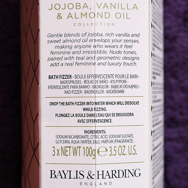 ベイリス＆ハーディング入浴剤　Baylis & Harding Jojoba, Vanilla & Almond Oilの口コミ