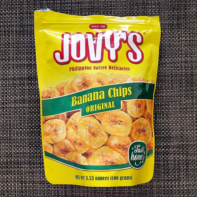 Jovy's Banana Chips 8袋