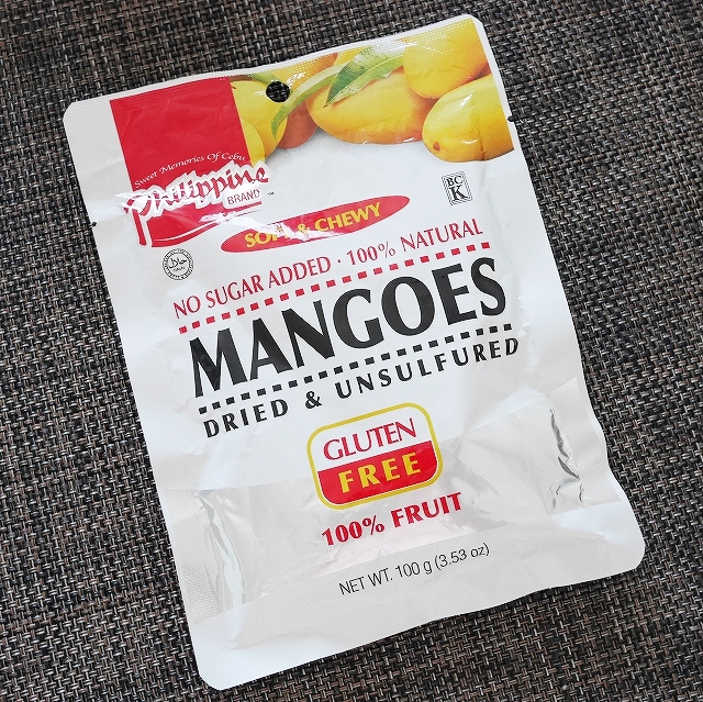 フィリピンブランド　砂糖不使用　酸化防止剤不使用　ドライマンゴー　Philippine BRAND MANGOESの口コミ
