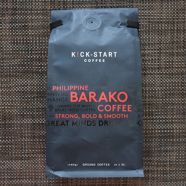 みんなの口コミ】キックスタートコーヒー フィリピンバラココーヒー 粉 KICK-START COFFEE BARAKO COFFEE