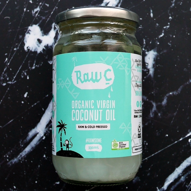 Raw C ORGANIC VIRGIN COCONUT OIL RAWSOME オーガニックバージンココナッツオイルの口コミ