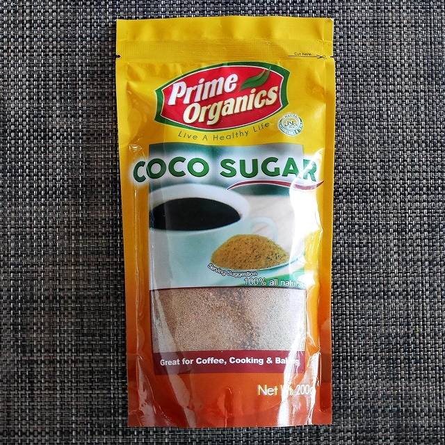 プライムオーガニックス　ココシュガー　Prime Organics COCO SUGAR 200gの口コミ