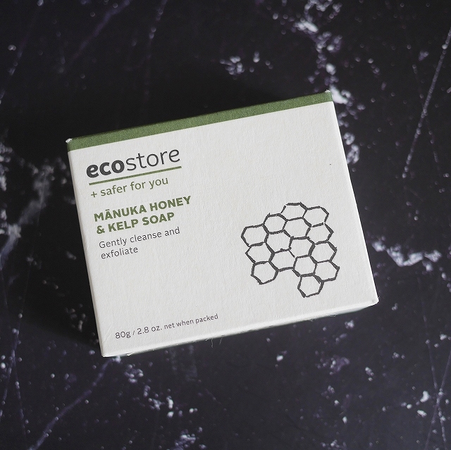 ecostore MANUKA HONEY & KELP Soap　エコストア　マヌカハニー＆ケルプソープ　石けんの口コミ