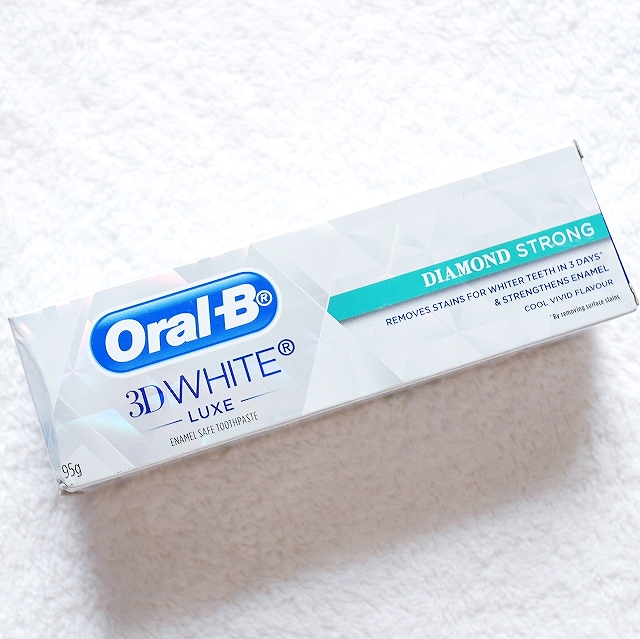 オーラルＢ　3Dホワイトラックス　ダイヤモンドストロング　歯磨き粉　Oral-B 3D WHITE LUXEの口コミ